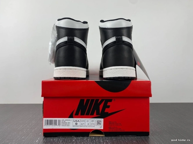 BQ4422-001 1 (2023) White Jordan Retro High 85 Black 0709
